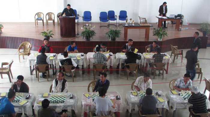   APO Conference Hall, Kohima nung Chess Championship asayaba noksa nung angur.