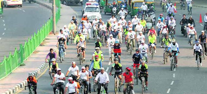 Delhi -Car-Free day