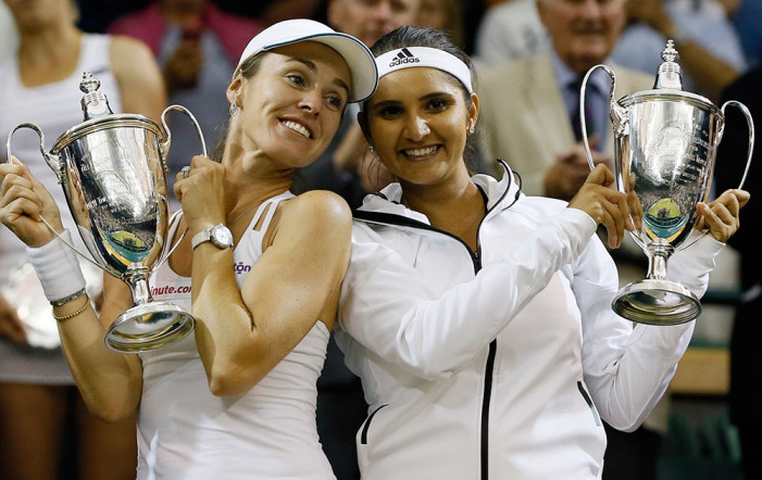 Djokovic-i Federer akok; Sania & Martina nati doubles takok angu