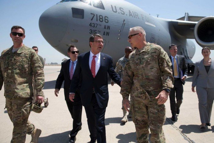 Ashton Carter-i Iraq lenirtem den ajurutepogo