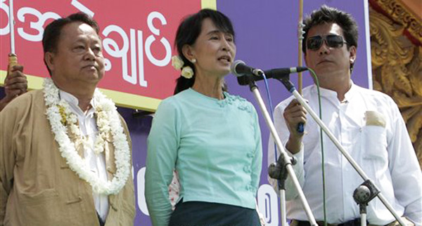 Nüburtemi tetsübo kecha melii pei  vote agütsütsüla: Suu Kyi