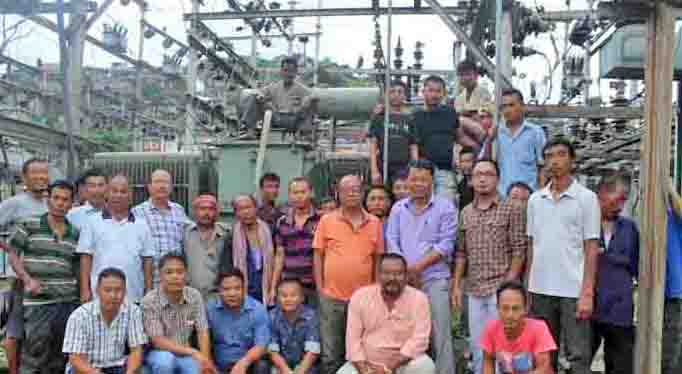 NPF Mkg Division ketdangpurtemi Power House semdang;  September 17 tashi nungi power supply angutsü
