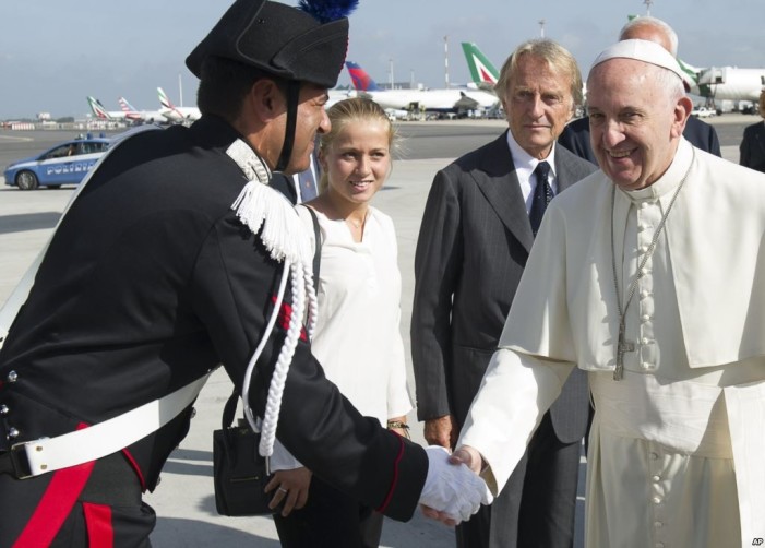 Pope Francis-i Cuba o US na bushiaogo