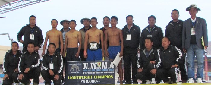 Seyiejalie Naga Wrestlemania 4 lightweihgt champion kümogo