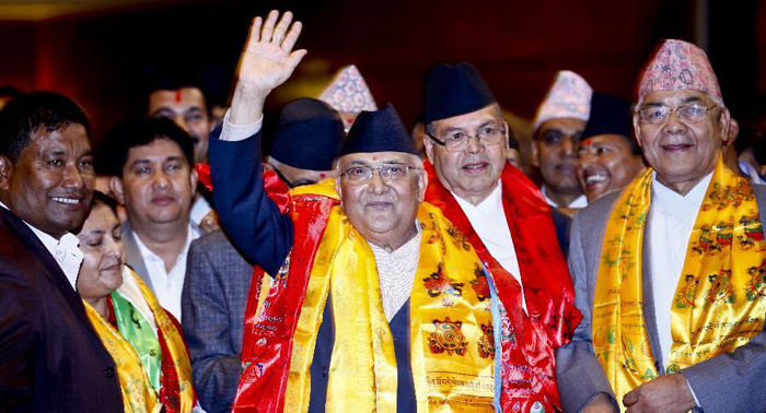 KP Sharma Oli Nepal Prime Minister shimogo
