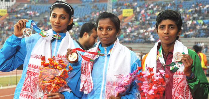 South Asian Games: India-i athletics gold 11 agizükogo