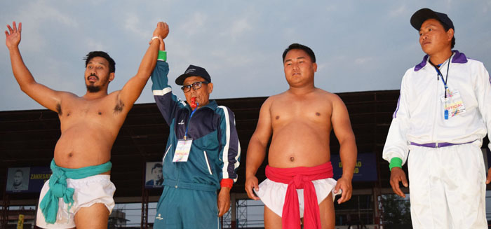 Keretsu Dimapur Wrestling champion kümogo