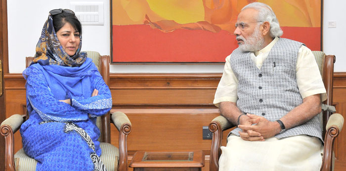 PM Modi den senden kanga junga kaogo: Mehbooba