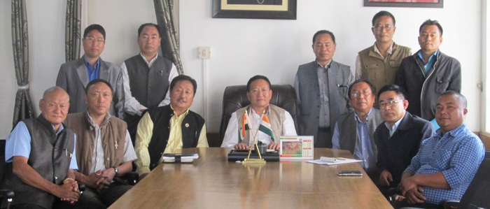 Nagaland State BJP Unit-i TR Zeliang den ajurutep