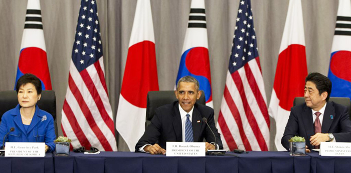 Obama-i Asia lenirtem den N Korea den sentakba ken o benoker