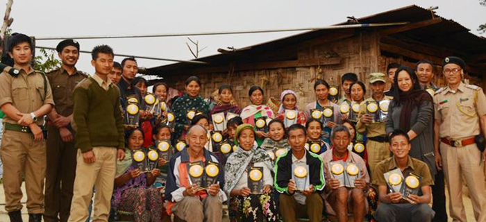 Phek Forest Division-i Phokhungri tesem nung solar lamps alem