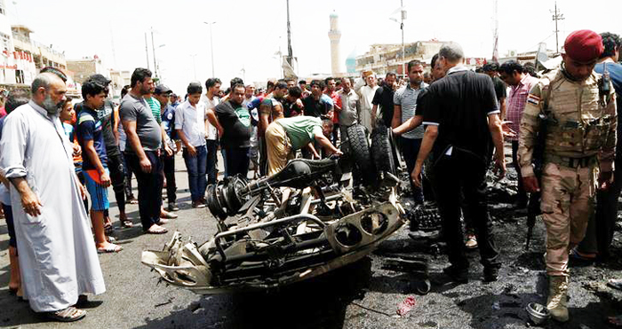 Baghdad nung bomb pokdaktsü; 52 pokset, 78 shi yirutsü