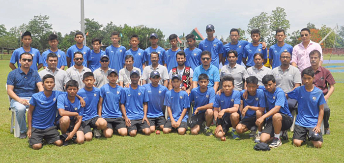 Northeast U-16 lanurtem nem cricket coaching agütsüdar