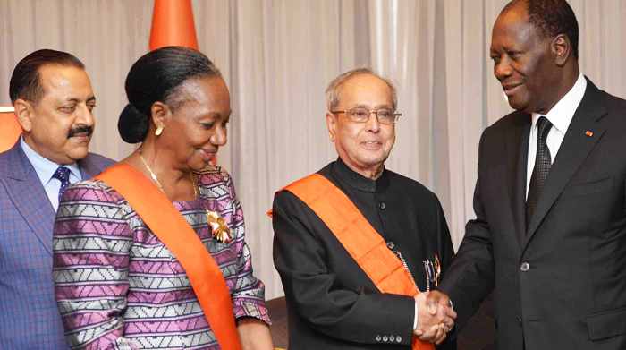 Mukherjee nem Cote D’Ivoirie linüki temaba award agütsü