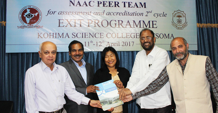 NAAC Peer Team-i KSC, Jotsoma semdangogo