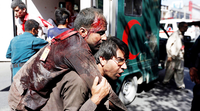 Kabul diplomatic zone nung bomb apok, 80 pokset