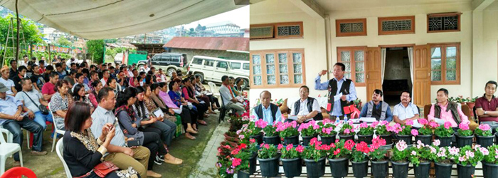 Mokokchung district BJP Mandal tour senzü