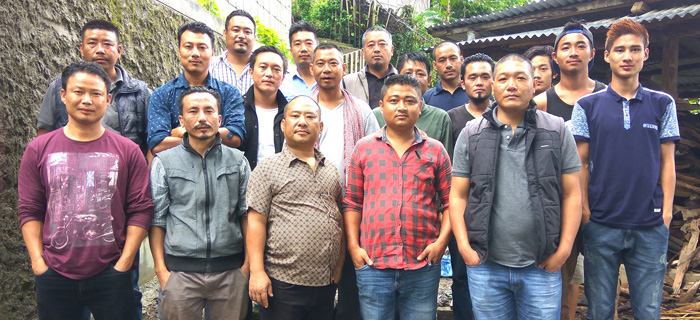 August 12, 2017 nü Mokokchung nung Kumlong Lanur Telongjem (Kumlong Youth Association) Office ketdangpurtem aser Executive züngsemtem tangokba noksa nung angur. 