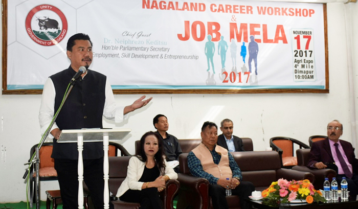 Nagaland Career Workshop & Job Mela tenzükogo