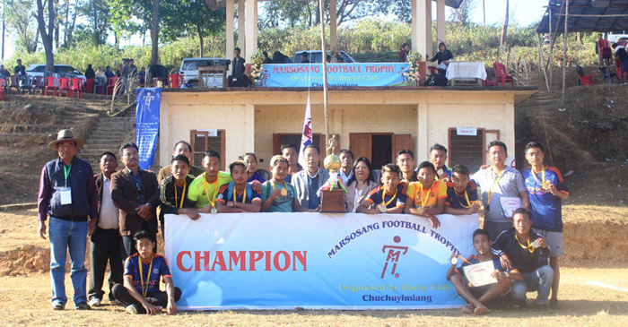 11th Marsosang football trophy Tongpangsanger B-i benogo