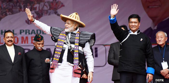 Ato Kilonser Modi-i Arunachal semdangba China nungeri anem