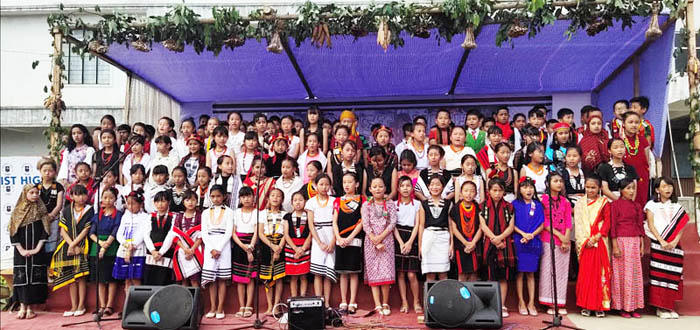Baptist High Kohima cultural day mungogo