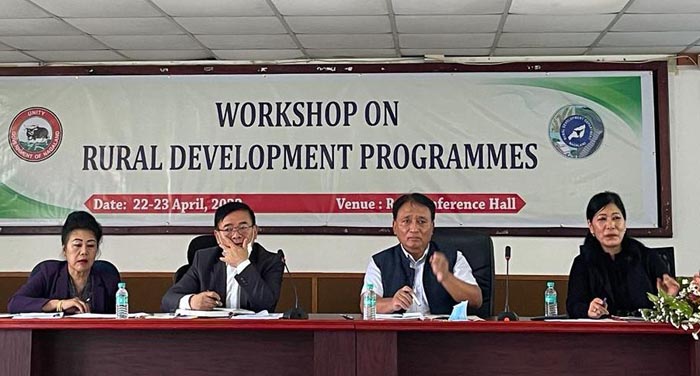 Kohima nung Rural Development Programmes indang workshop tenzükogo