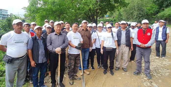 MP Supongmeren-i ‘Clean and Green Nagaland’ campaign tenzüktsü MP Supongmeren-i ‘Clean and Green Nagaland’ campaign tenzüktsü