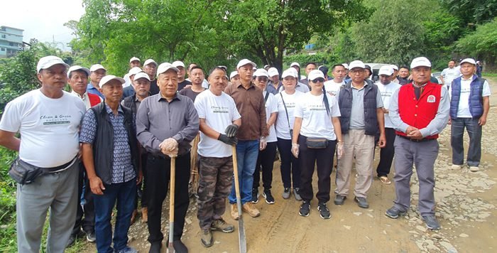 MP Supongmeren-i ‘Clean and Green Nagaland’ campaign tenzüktsü